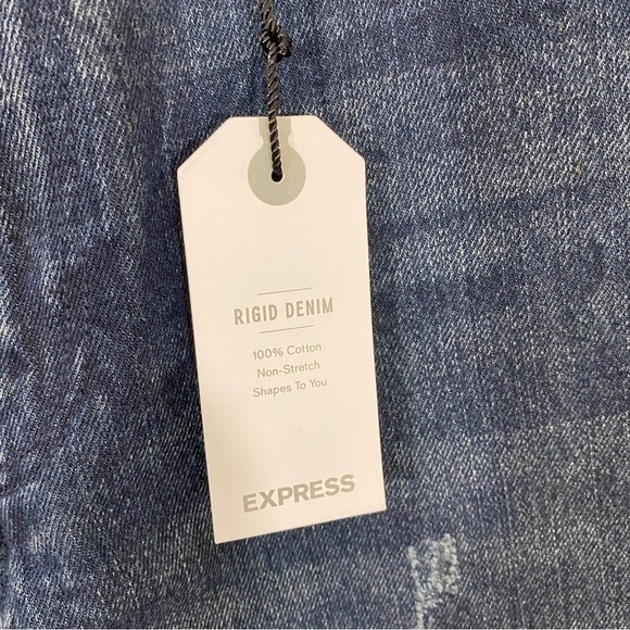 Express NWT 2 Rigid Vintage High Rise Skinny Jeans - Picture 6 of 13